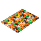 Halloween Spooky Candies Party Notizblock (Linke Seite)