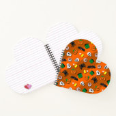 Halloween Spooky Candies Party Notizblock (Innenseite)