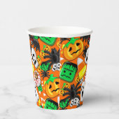 Halloween Spooky Candies Party Pappbecher (Rechts)