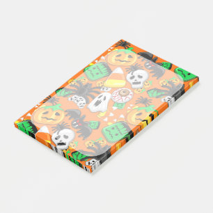 Halloween Spooky Candies Party Post-it Klebezettel