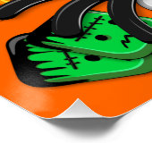 Halloween Spooky Candies Party Poster (Ecke)