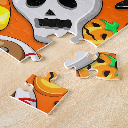 Halloween Spooky Candies Party Puzzle (Seite)