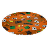 Halloween Spooky Candies Party Schneidebrett (Ecke)
