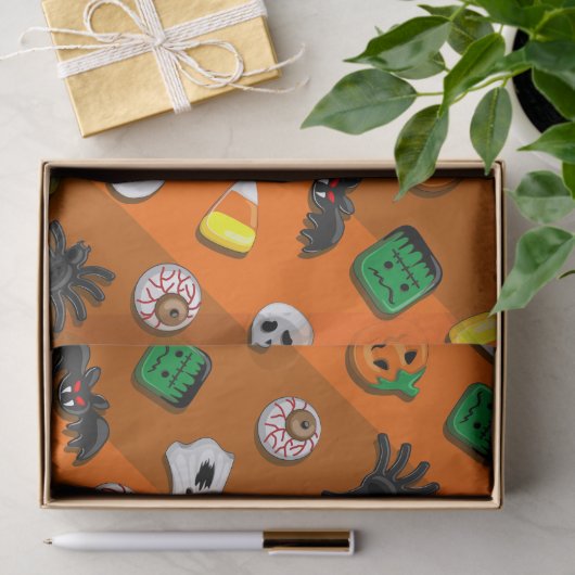 Halloween Spooky Candies Party Seidenpapier (Geschenk)