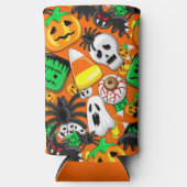 Halloween Spooky Candies Party Selters Dosenkühler (Vorderseite)