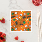 Halloween Spooky Candies Party Serviette (Beispiel)