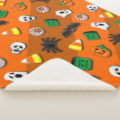 Halloween Spooky Candies Party Sherpadecke (3/4)