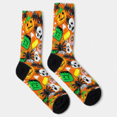 Halloween Spooky Candies Party Socken (Rechts)