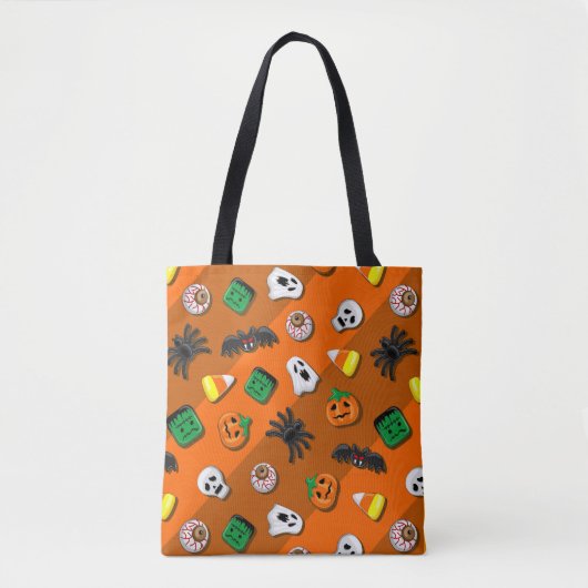 Halloween Spooky Candies Party Tasche (Vorderseite)