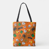 Halloween Spooky Candies Party Tasche (Rückseite)