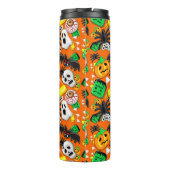 Halloween Spooky Candies Party Thermosbecher (Rückseite)