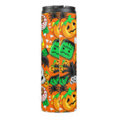 Halloween Spooky Candies Party Thermosbecher (Rückseite)