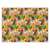 Halloween Spooky Candies Party Tischdecke (Vorderseite (Horizontal))