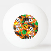 Halloween Spooky Candies Party Tischtennisball (Vorderseite)