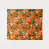 Halloween Spooky Candies Party      Wandteppich (Vorderseite (Horizontal))