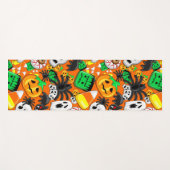 Halloween Spooky Candies Party Yogamatte (Vorderseite (Horizontal))