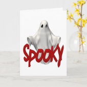 Halloween Spooky Card Karte (Gelbe Blume)