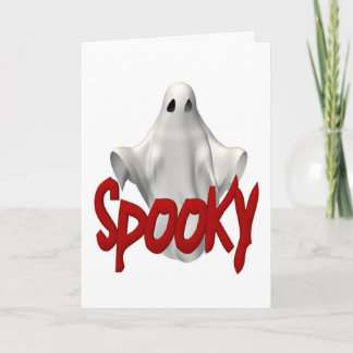 Halloween Spooky Card Karte