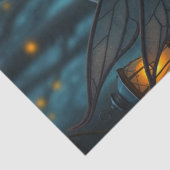 Halloween Spooky Cat and Fairy Fantasy  Tissue Pap Seidenpapier (Detail)