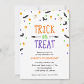 Halloween | Spooky Celebration | PARTY Einladung (Vorderseite)