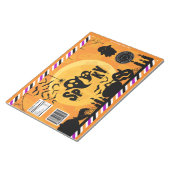 Halloween Spooky Chip Bag Wrappers Gastgeschenke Notizblock (angewinkelt)