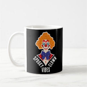 Halloween Spooky Clown Vibes Creepy Retro Circus Kaffeetasse