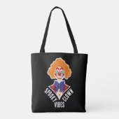 Halloween Spooky Clown Vibes Creepy Retro Circus Tasche (Rückseite)