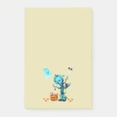 Halloween Spooky Creepy Ghosts Fledermäuse Skulls Post-it Klebezettel (Vorderseite)