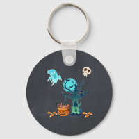 Halloween Spooky Creepy Ghosts Fledermäuse Skulls 