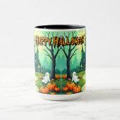 Halloween Spooky Cute Modern Collection Tasse (Zentrum)