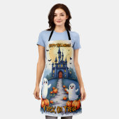 Halloween Spooky Cute Trendy Collection Schürze (Getragen)