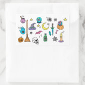 Halloween Spooky Doodle Stickers (Tasche)