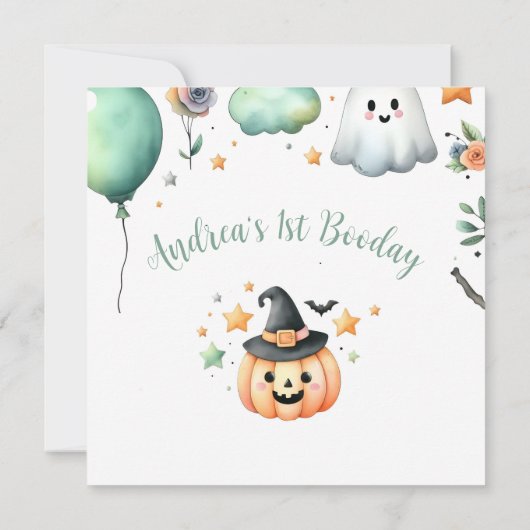 Halloween Spooky erster (Rückseite)