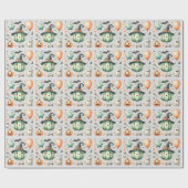 Halloween Spooky erster Geschenkpapier (Flach)