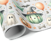 Halloween Spooky erster Geschenkpapier (Rolleneckpunkt)