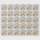 Halloween Spooky erster Geschenkpapier (Flach)