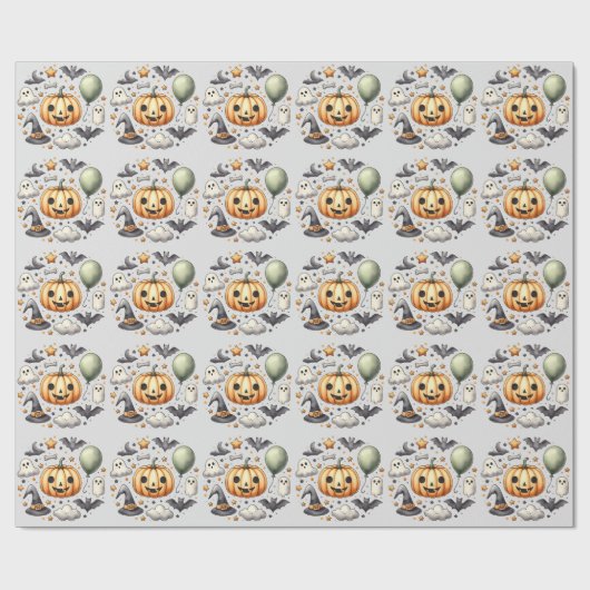 Halloween Spooky erster Geschenkpapier (Flach)