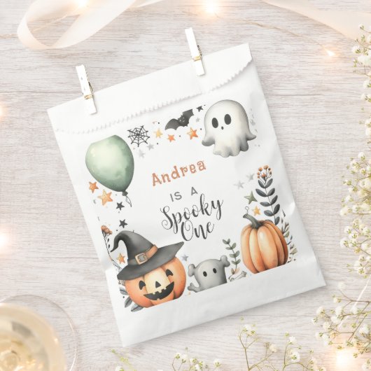 Halloween Spooky erster Geschenktütchen (Ausgeschnitten)