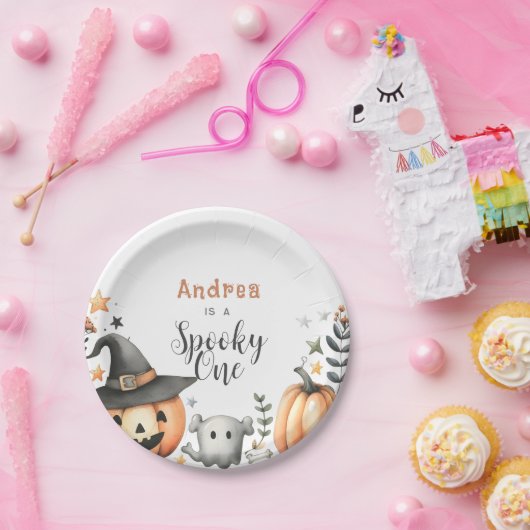 Halloween Spooky erster Pappteller (Party)