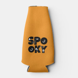 Halloween spooky flaschenkühler