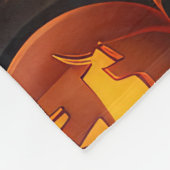 Halloween Spooky Fleecedecke (Ecke)