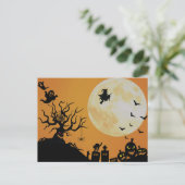 Halloween Spooky Fun Postkarte (Stehend Vorderseite)