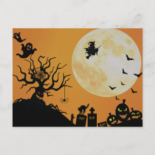 Halloween Spooky Fun Postkarte