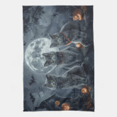 Halloween Spooky Geschirrtuch (Vertikal)