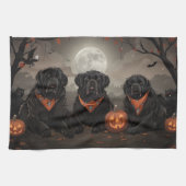 Halloween Spooky Geschirrtuch (Horizontal)