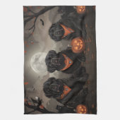 Halloween Spooky Geschirrtuch (Vertikal)