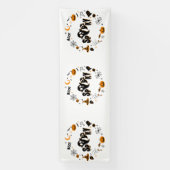 Halloween Spooky Ghost 4x12 Vinyl Banner (Vertikal)