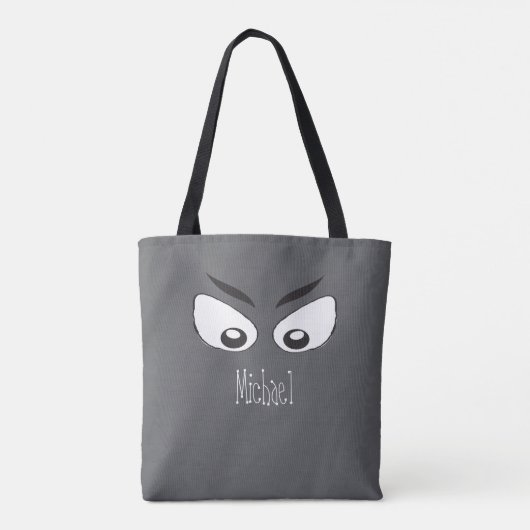 Halloween Spooky Ghost Beängstigende whimsikische Tasche (Rückseite)
