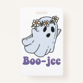 Halloween Spooky Ghost Boo Jee Boo Ausweis (Vorderseite)