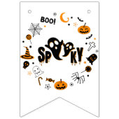Halloween Spooky Ghost Bunting Banner (Zweite Fahne)